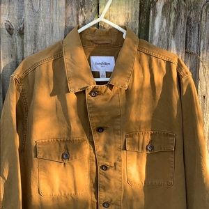 Men’s shirt jacket cotton canvas size L